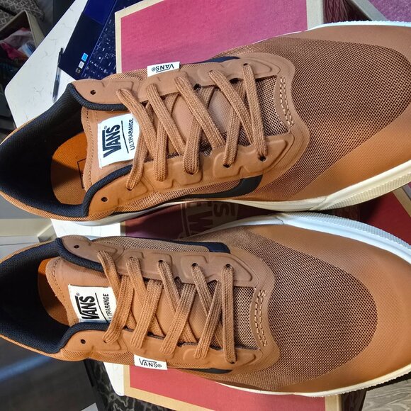Vans Mte Ultrarange 2.0 RW Shoes VN000D60BRO Orange / Brown Mens Size 12 NEW - Picture 4 of 16